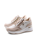 Sneaker con zeppa da donna