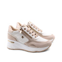 Sneaker con zeppa da donna
