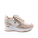 Sneaker con zeppa da donna