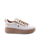 Sneaker platform gioiello con zip donna