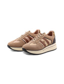 Sneaker donna con dettagli animalier