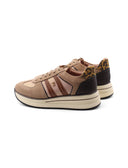 Sneaker donna con dettagli animalier