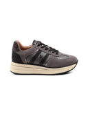 Sneaker donna con dettagli animalier