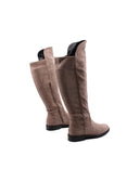 Stivale alto scamosciato da donna