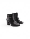 Ankle boot con dettaglio metallico