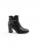 Ankle boot con dettaglio metallico