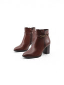 Ankle boot con dettaglio metallico