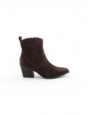 Stivaletto texano con zip laterale