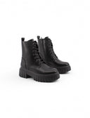 Anfibio nero con suola platform donna