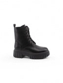 Anfibio nero con suola platform donna