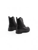 Anfibio nero con suola platform donna