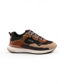 Sneaker con dettagli animalier da donna