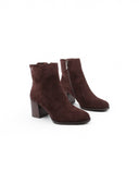 Ankle boot con tacco a blocco da donna