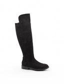 Riding boots nero con zip laterale