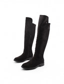 Riding boots nero con zip laterale