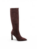 Stivale con gambale elasticizzato donna
