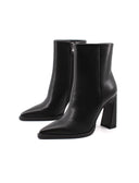 Stivaletto a punta donna con tacco alto