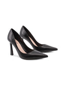 Décolleté nera a punta da donna