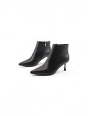 Ankle boot con tacco a rocchetto donna