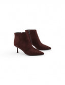 Ankle boot con tacco a rocchetto donna
