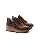 Sneaker da donna con zeppa