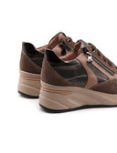 Sneaker da donna con zeppa