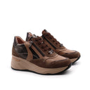 Sneaker da donna con zeppa