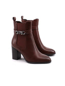 Stivaletto da donna zip e catena