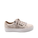 Sneaker con zip laterale da donna