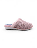 Morbide pantofole con fiocchetto donna