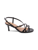 Sandalo elegante in vernice da donna