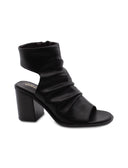 Tronchetto open toe con apertura donna