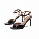Sandalo ankle strap in vernice da donna