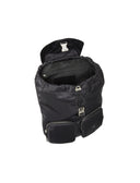 Zaino in satin e nylon donna