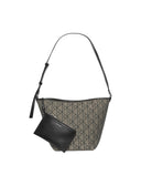 Emblem Aop Jacquard Bucket borsa donna