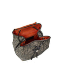 Emblem Aop Jacquard Backpack zaino