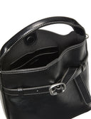 Buckle Mini Bucket Crossbody borsa