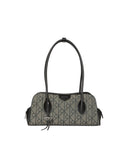 Emblem Trio Jacquard Shoulder borsa