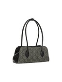 Emblem Trio Jacquard Shoulder borsa