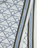 Emblem Aop Printed Bandana foulard