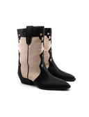 Stivale texano camperos donna con zip