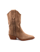 Stivaletto camperos donna con zip