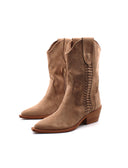 Stivaletto camperos donna con zip