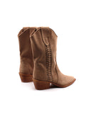 Stivaletto camperos donna con zip