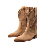 Stivaletto camperos donna con zip
