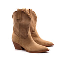 Stivaletto camperos donna con zip