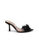 Décolleté slingback in Pvc trasparente