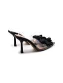 Décolleté slingback in Pvc trasparente