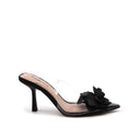 Décolleté slingback in Pvc trasparente