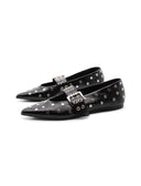 Ballerina mary jane con borchie donna